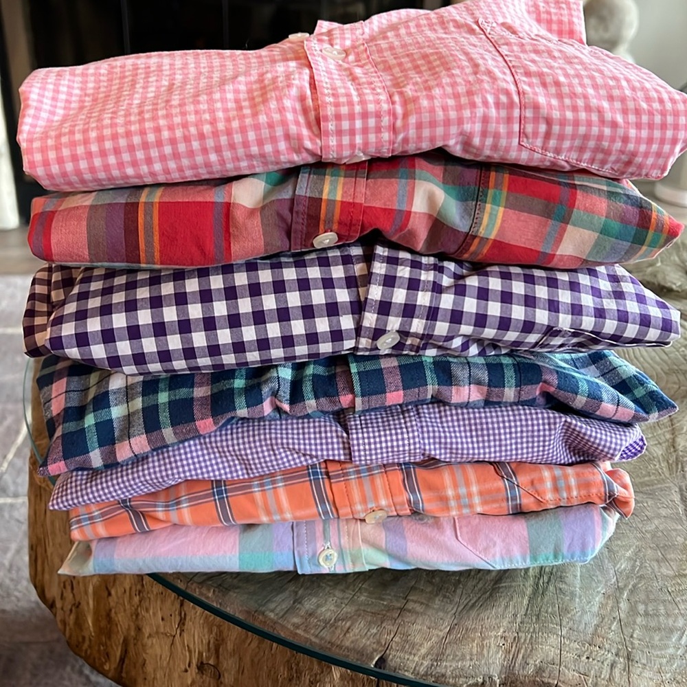 Lot of Mens XL Shirts (JCrew VV RL Southern Tide)